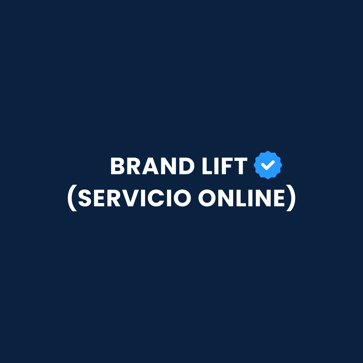 Brand Lift (Servicio online)